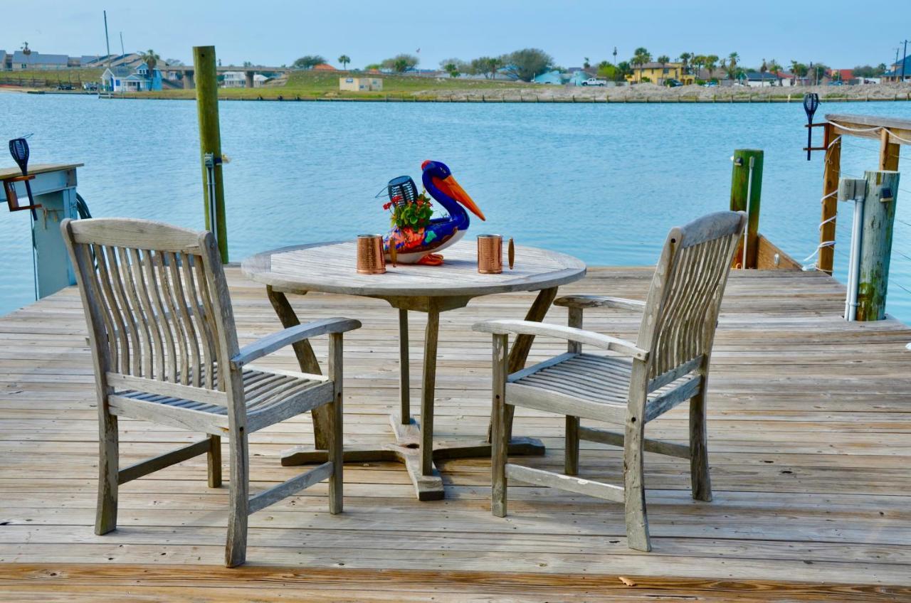Waterfront Guesthouse On Key Allegro/Little Bay With Dock Rockport Bagian luar foto